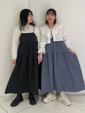 「アイテム（ワンピース/ドレス）」を使った、marina  さん（レディース・160cm・30代）の冬コーディネート