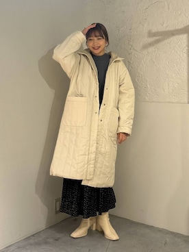 「高見え」｜「アイテム（ミリタリージャケット）」を使った、marina  さん（レディース・160cm）の秋コーディネート