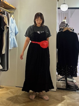 「リラックス」｜marina  さん（レディース・160cm）の夏コーディネート