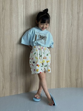 marina さん(キッズ・108cm)の夏コーディネート