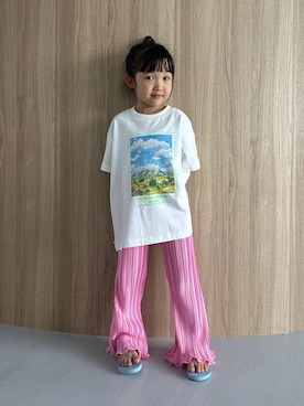 marina さん(キッズ・108cm)の夏コーディネート