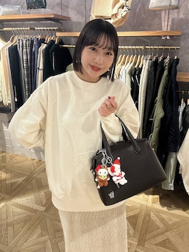 「アイテム（スウェット）」を使った、marina  さん（レディース・160cm・30代）の冬コーディネート