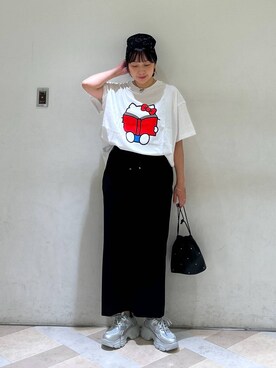「アイテム（帽子）」を使った、marina  さん（レディース・160cm・30代）の夏コーディネート