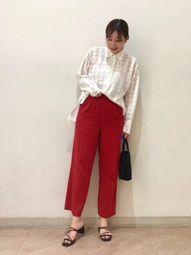 marina  さん（レディース・162cm）の夏コーディネート