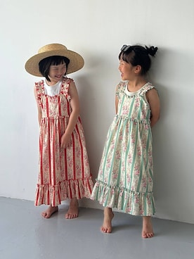 marina  さん（キッズ・108cm）の夏コーディネート