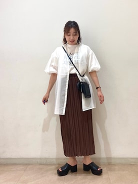 ゆうさん専用ページ ヨウリュウギャザーブラウス 269145を使った人気ファッション