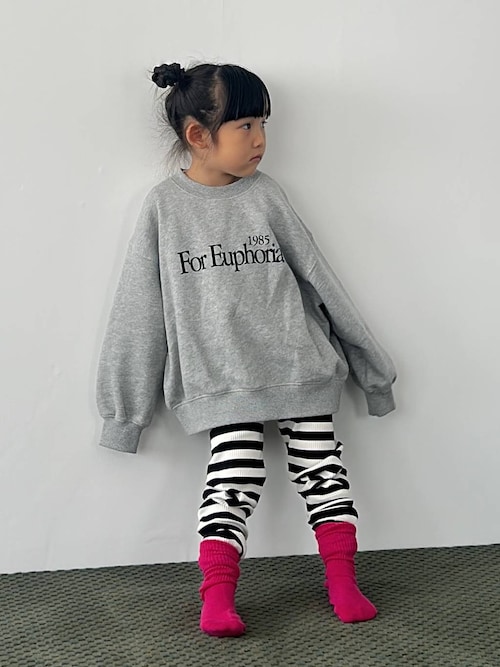 ボーダーリブレギンス　134398