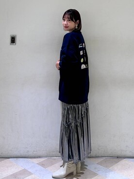 「アイテム（スウェット）」を使った、marina  さん（レディース・160cm・30代）の秋コーディネート