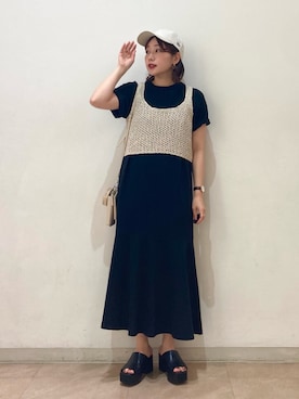 「ニユーエラ」｜marina  さん（レディース・162cm）の夏コーディネート