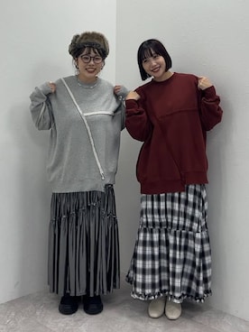 「高見え」｜「アイテム（モカシン/デッキシューズ）」を使った、marina  さん（レディース・160cm）の秋コーディネート