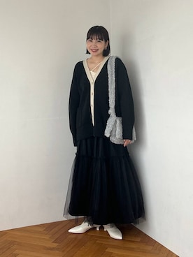 「高見え」｜「アイテム（モカシン/デッキシューズ）」を使った、marina  さん（レディース・162cm）の秋コーディネート