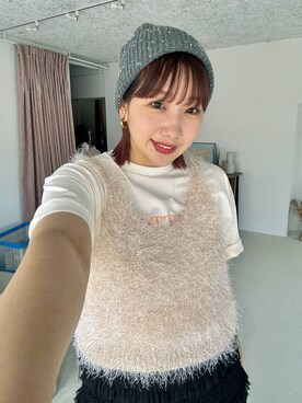 「アイテム（帽子）」を使った、marina  さん（レディース・160cm・30代）の夏コーディネート