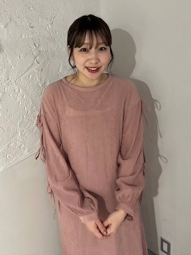 「アイテム（ワンピース/ドレス）」を使った、marina  さん（レディース・160cm・30代）の冬コーディネート