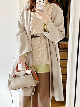 Ankoさん（レディース・161cm）の冬コーディネート