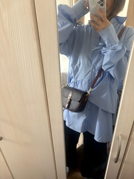 「coca（coca）（コカ）のアイテム（パンツ）」を使った、しげさん（レディース・160cm）の春コーディネート