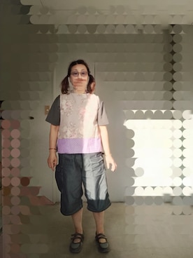 「Handmade（ハンドメイド）のアイテム」を使った、えまさん（レディース・160cm）の夏コーディネート