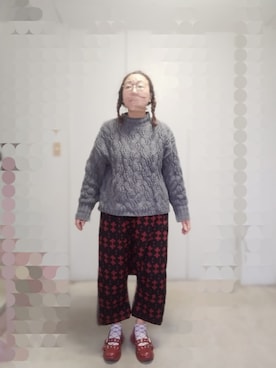 「Handmade（ハンドメイド）のアイテム」を使った、えまさん（レディース・160cm）の秋コーディネート