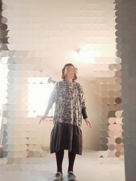 「Handmade（ハンドメイド）のアイテム（ワンピース/ドレス）」を使った、えまさん（レディース・160cm）の春コーディネート