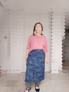 「no brand（ノーブランド）のアイテム」を使った、えまさん（レディース・160cm）の秋コーディネート