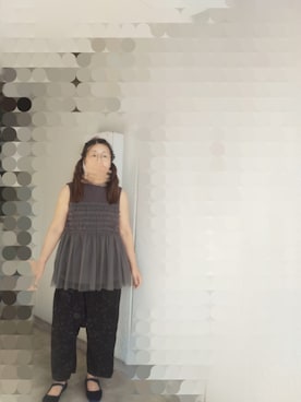「アイテム（キャミソール）」を使った、えまさん（レディース・160cm）の夏コーディネート