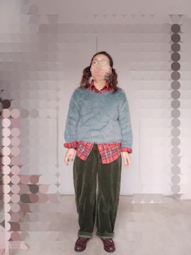 「no brand（ノーブランド）のアイテム」を使った、えまさん（レディース・160cm）の秋コーディネート