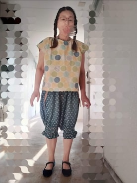 「Handmade（ハンドメイド）のアイテム」を使った、えまさん（レディース・160cm）の夏コーディネート