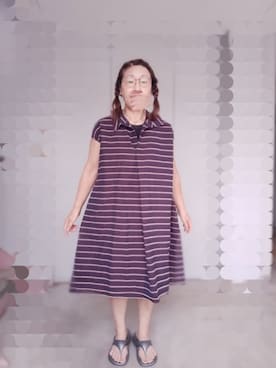 「no brand（ノーブランド）のアイテム」を使った、えまさん（レディース・160cm）の秋コーディネート