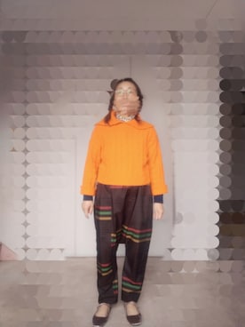 「Handmade（ハンドメイド）のアイテム」を使った、えまさん（レディース・160cm）の秋コーディネート