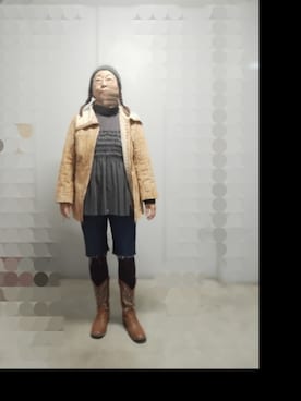 えまさん（骨格ナチュラル・レディース・160cm）の冬コーディネート