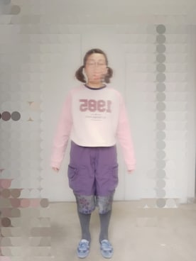 「DIAVEL（ディアベル）のアイテム」を使った、えまさん（レディース・160cm）の春コーディネート