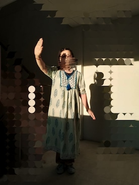 「Lugnoncure（ルノンキュール）のアイテム（ワンピース、その他）」を使った、えまさん（レディース・160cm）の秋コーディネート