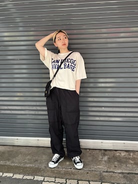 sayaさん（レディース・157cm）の夏コーディネート