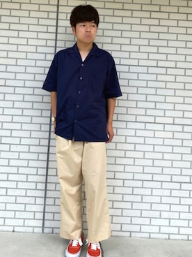 「グローバルワーク(GLOBAL WORK)」｜コウスケさん（メンズ・168cm・20代）の夏コーディネート