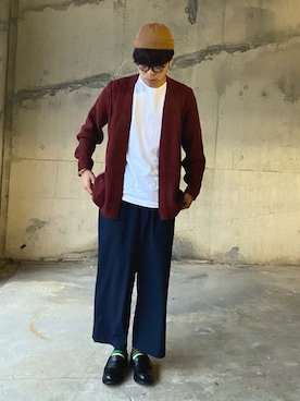 「グローバルワーク(GLOBAL WORK)」｜コウスケさん（メンズ・168cm・20代）の秋コーディネート