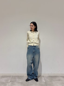 「SMELLY（スメリー）のアイテム」を使った、beeeさん（レディース・155cm）の秋コーディネート