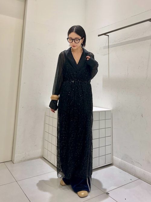 セール】スパンコールキャミワンピース（ワンピース）｜SENSE OF PLACE