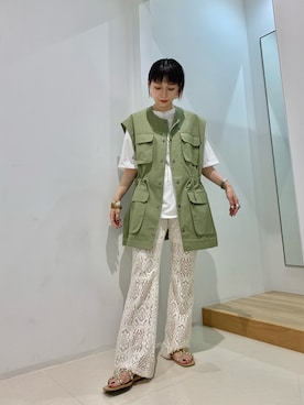 beeeさん（レディース・156cm）の夏コーディネート