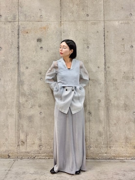 「KBF（ケイビーエフ）のアイテム」を使った、beeeさん（レディース・155cm）の春コーディネート