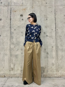 「アイテム（ファッション雑貨）」を使った、beeeさん（レディース・155cm）の秋コーディネート