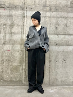 「アイテム（その他アウター）」を使った、beeeさん（レディース・155cm）の秋コーディネート