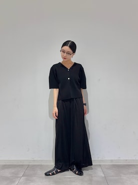 「SMELLY（スメリー）のアイテム」を使った、beeeさん（レディース・155cm）の夏コーディネート