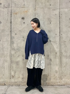 beeeさん（骨格ストレート・レディース・155cm）の冬コーディネート