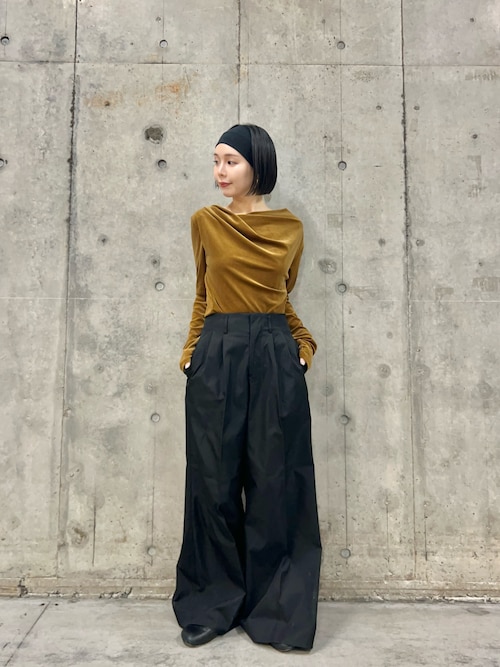 ベロアドレープトップ（その他トップス）｜SENSE OF PLACE by URBAN
