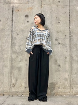 「KBF（ケイビーエフ）のアイテム」を使った、beeeさん（レディース・155cm）の秋コーディネート