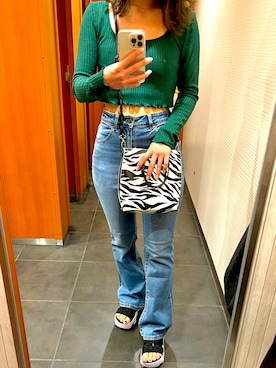 Yamamoto Ayakaさん（レディース・155cm）の秋コーディネート