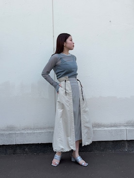 mizuhoさん（レディース・161cm）の春コーディネート