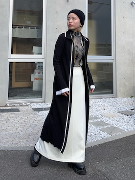 「新星WEARISTAにエントリー」｜mizuhoさん（レディース・163cm）の冬コーディネート