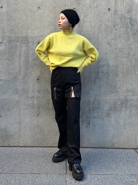 「新星WEARISTAにエントリー」｜mizuhoさん（レディース・163cm）の冬コーディネート