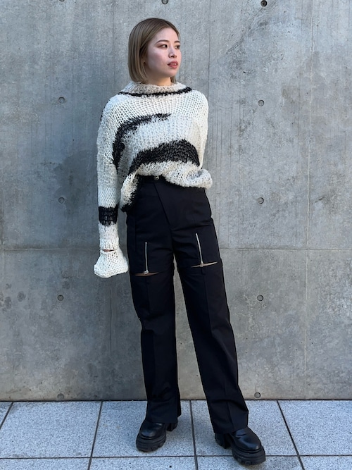 UNITED TOKYO ニット フロストハンドニット レディース : ZOZOTOWN  