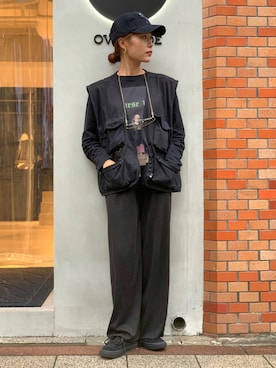 「Lattice（Lattice）のアイテム（アクセサリー）」を使った、ponさん（レディース・154cm）の秋コーディネート